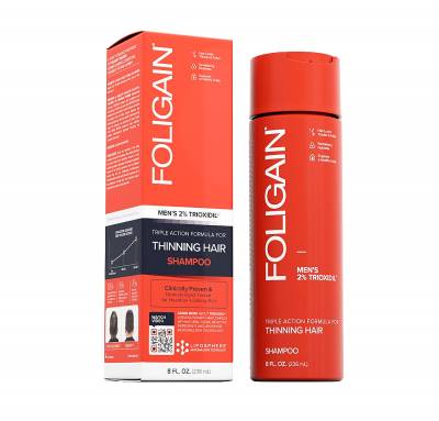 Foligain triple action shampoo USA (    2%) - 236ml